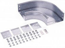 Угол для лотка горизонтальный без крышки DKC S5 Combitech CPO90 90град. 100х80 с креплением картинка